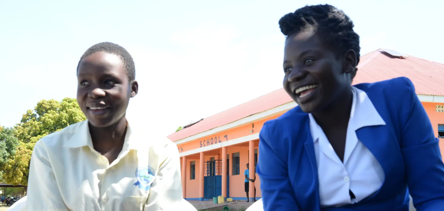 Lehrerin Elizabeth aus Uganda ist ein ehemaliges World Vision-Patenkind