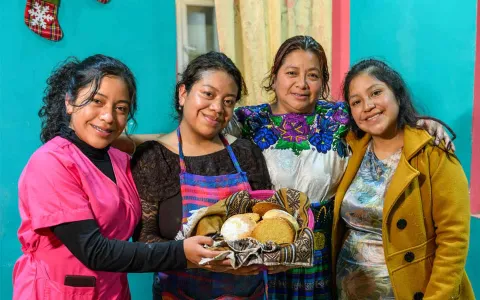 Marias Bäckerei in Guatemala