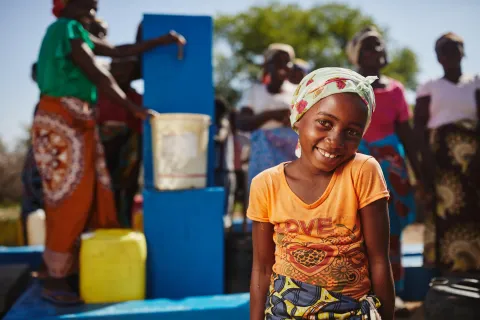 Eine bessere Zukunft für Kinder beginnt mit sauberem Wasser