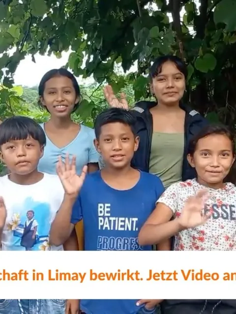 Kinder in Limay