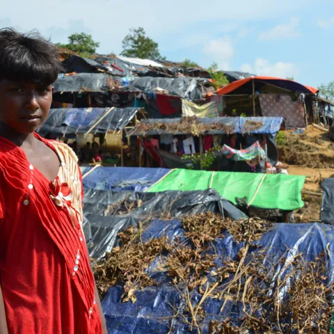 Flüchtling Somsida aus Myanmar