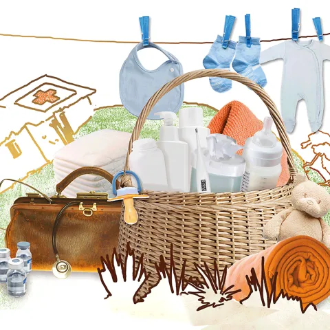 Sinnvolles Geschenk: Baby-Starterkit