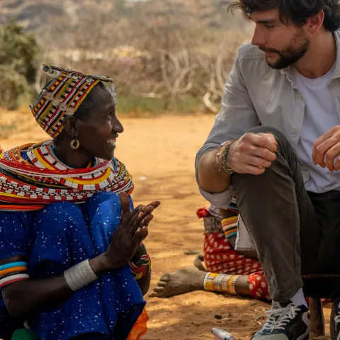 Alvaro Soler als World Vision Botschafter in Kenia