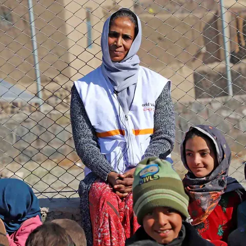 Asuntha Charles in Afghanistan