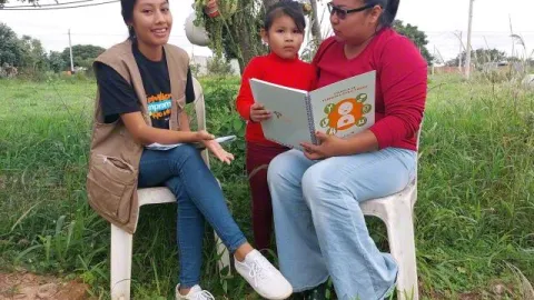Moderne Elternschaft in Bolivien