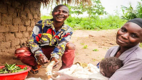 Familien vor Hunger in Tanganjika gerettet