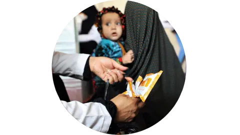 Medizinische Hilfe für Kinder in Afghanistan