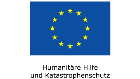 World Vision Öffentliche Geber: Logo Europäisches Amt für humanitäre Hilfe
